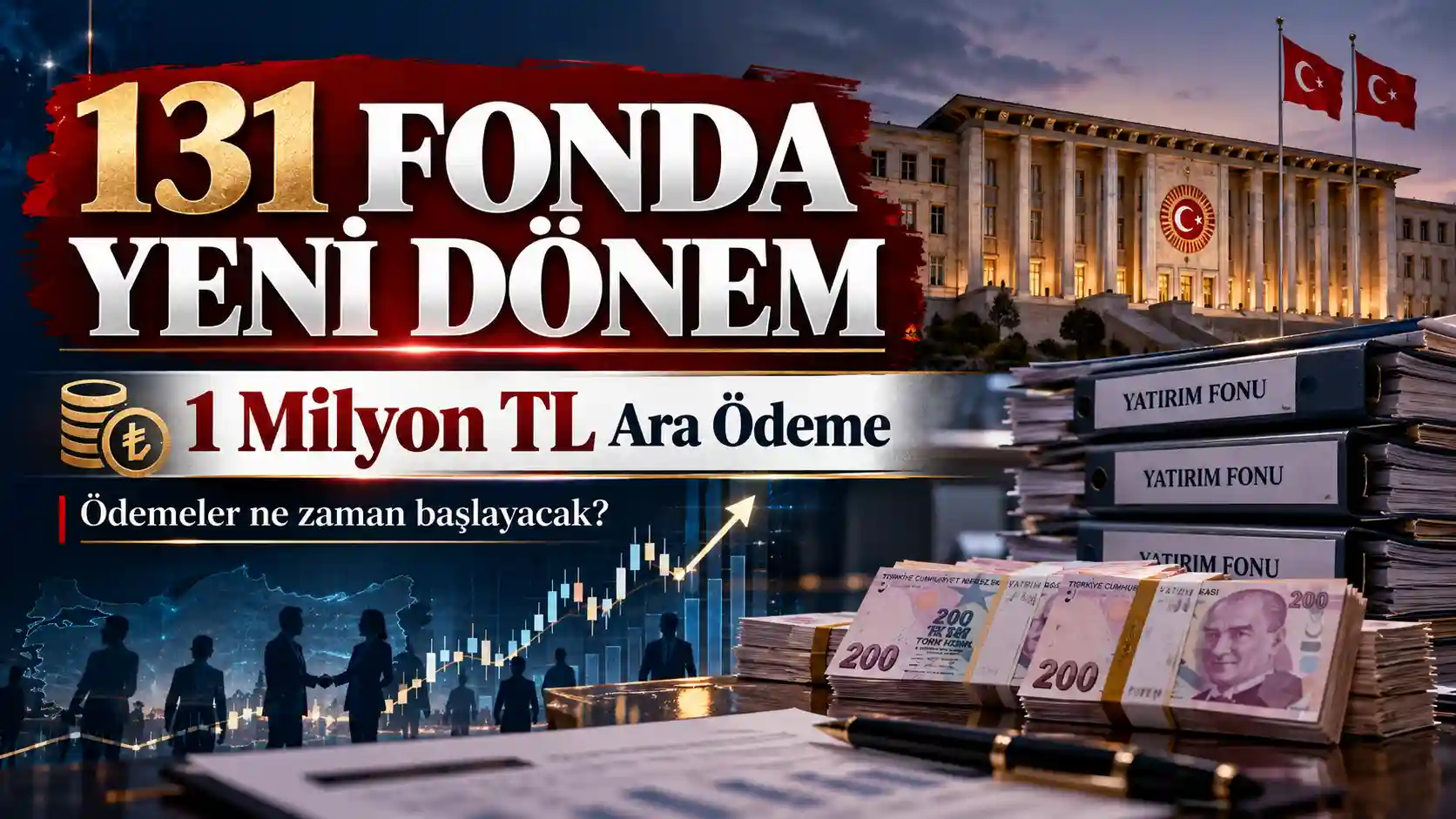Cevdet Yılmaz 131 fon ve 455 binden fazla yatırımcı için tasfiye ve 1 milyon TL ara ödeme detaylarını açıkladı