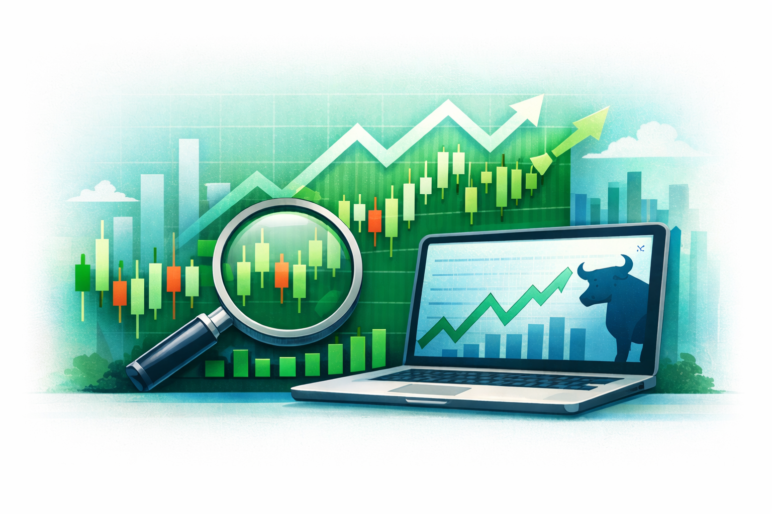 Borsa analiz sayfası görseli